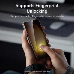 ESR Galaxy S23 Ultra Tempered Glass Protector HD Clarity Touch Sensitivity Shatter-Resistant Glass - Image 5