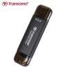 Transcend ESD310C 512GB Type-C and USB 3.2 Portable SSD with Dual Connectors and Caps 9 Transcend ESD310C