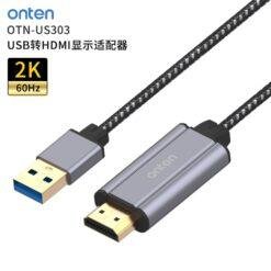 Alternative view of Onten US303 USB3.0 To HDMI Adapter Cable