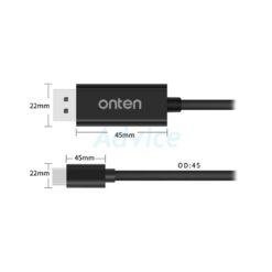 ONTEN 9538 Type-C to Display Port Cable 1.8 Meter C to DP Converter Cable 9 ONTEN 9538