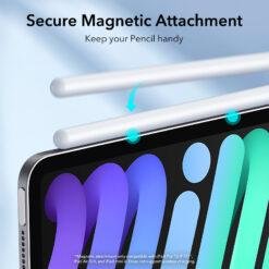 ESR Digital Pencil for iPad with Synthetic Resin Nib Tilt Sensitivity Magnetic for iPad Stylus Pencil for Apple iPad 9 8 7/iPad Pro/iPad Mini 6/iPad Air 5 4 10 ESR Digital Pencil for iPad with Synthetic Resin Nib Tilt Sensitivity Magnetic for iPad Stylus Pencil for Apple iPad 9 8 7/iPad Pro/iPad Mini 6/iPad Air 5 4 - Image 4