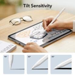 ESR Digital Pencil for iPad with Synthetic Resin Nib Tilt Sensitivity Magnetic for iPad Stylus Pencil for Apple iPad 9 8 7/iPad Pro/iPad Mini 6/iPad Air 5 4 9 ESR Digital Pencil for iPad with Synthetic Resin Nib Tilt Sensitivity Magnetic for iPad Stylus Pencil for Apple iPad 9 8 7/iPad Pro/iPad Mini 6/iPad Air 5 4 - Image 3