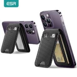 ESR HaloLock Vegan Leather Wallet Stand