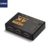 Onten 7593 HDMI 3 Ports Switch 3 in 1 Out HDMI 4K Switch 4 Onten 7593