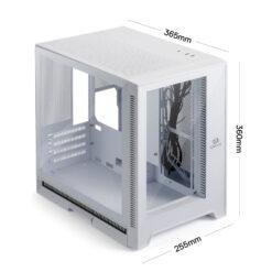 Redragon HOT ROD MC211 ITX/M-ATX Gaming PC Case with RGB Strip Light and Glass Panel 13 Redragon HOT ROD MC211 ITX/M-ATX Gaming PC Case with RGB Strip Light and Glass Panel - Image 6