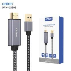 Onten US303 USB3.0 To HDMI Adapter Cable 6 Onten US303 USB3.0 To HDMI Adapter Cable - Image 3