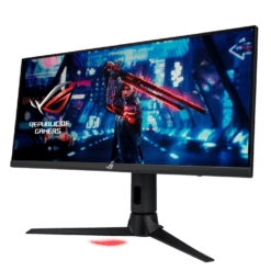 Alternative view of ASUS ROG Strix XG309CM 30 inch 220Hz Gaming Monitor 1ms (GTG) 2560x1080 Fast IPS G-Sync, Extreme Low Motion Blur Sync, USB Type-C, 110% sRGB