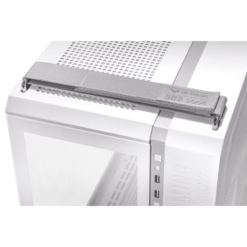 ASUS TUF Gaming GT502 ATX Mid Tower Gaming PC Case White with Tempered Glass Panel - Image 4