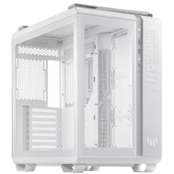 Alternative view of ASUS TUF Gaming GT502 ATX Mid Tower Gaming PC Case White with Tempered Glass Panel