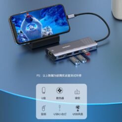 Onten 79591 6 IN 1 Lightning Multi-function Docking Station Hub Adapter Converter 9 Onten 79591 6 IN 1 Lightning Multi-function Docking Station Hub Adapter Converter - Image 4