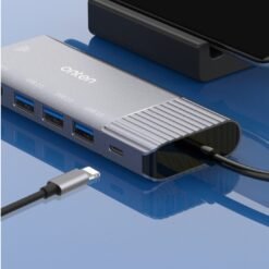 Onten 79591 6 IN 1 Lightning Multi-function Docking Station Hub Adapter Converter 11 Onten 79591