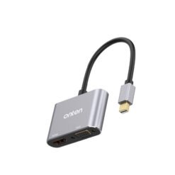 Onten 5131B Mini DP DisplayPort To HDMI and VGA Adapter 2 in 1 5 Onten 5131B