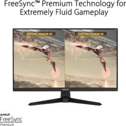 ASUS TUF Gaming VG249Q1A 24 Inch 165Hz Gaming Monitor 1ms (MPRT) Full HD (1920 x 1080) Overclockable 165Hz(above 144Hz) FreeSync™ Premium, - Image 4