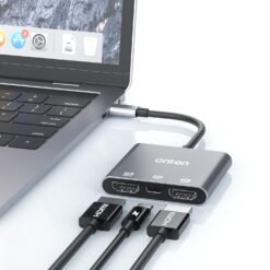 Onten USB Type-C to HDMI 2 Ports and PD 3.0 4K Adapter 3 in 1 OTN-9175S 9 Onten USB Type-C to HDMI 2 Ports and PD 3.0 4K Adapter 3 in 1 OTN-9175S - Image 4