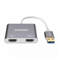 Onten USB 3.0 to HDMI 2 Ports Adapter Converter ONT-59175 8 Onten USB 3.0 to HDMI 2 Ports Adapter Converter ONT-59175 - Image 4