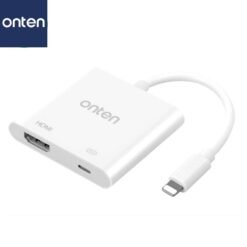 Alternative view of Onten 7565 Lightning to HDMI with Lightning Video Adapter