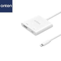 Onten 7565 Lightning to HDMI with Lightning Video Adapter 7 Onten 7565