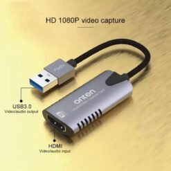 Alternative view of Onten USB 3.0 Audio Video Capture Card OTN-US323