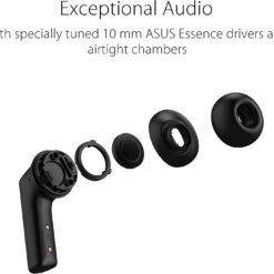 ASUS ROG Cetra True Wireless Gaming Earbuds, Low-Latency Bluetooth Earbuds, Active Noise Cancelation, 27-Hour Battery Life 11 ASUS ROG Cetra True Wireless Gaming Earbuds, Low-Latency Bluetooth Earbuds, Active Noise Cancelation, 27-Hour Battery Life - Image 4