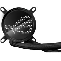 ASUS ROG Ryuo III 240 ARGB all-in-one liquid CPU Cooler with Asetek 8th gen pump solution, Anime Matrix™ LED Display and ROG ARGB cooling fans 12 ASUS ROG Ryuo III 240 ARGB all-in-one liquid CPU Cooler with Asetek 8th gen pump solution, Anime Matrix™ LED Display and ROG ARGB cooling fans - Image 6
