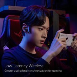 Alternative view of ASUS ROG Cetra True Wireless Gaming Earbuds, Low-Latency Bluetooth Earbuds, Active Noise Cancelation, 27-Hour Battery Life