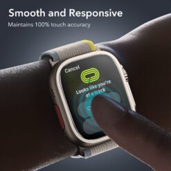 ESR Apple Watch Ultra Armorite Screen Protector for Apple Watch Ultra-hard-scratch-resistant 2 pieces 10 ESR Apple Watch Ultra Armorite Screen Protector for Apple Watch Ultra-hard-scratch-resistant 2 pieces - Image 5