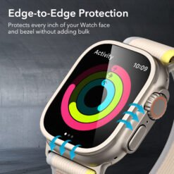 ESR Apple Watch Ultra Armorite Screen Protector for Apple Watch Ultra-hard-scratch-resistant 2 pieces 11 ESR Apple Watch Ultra Armorite Screen Protector