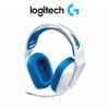 Logitech G335 Wired Gaming Headset with Flip to Mute Microphone 3.5mm Audio Jack Memory Foam Earpads White 10 Logitech G335