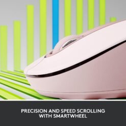 Logitech Signature M650 Wireless Mouse Bluetooth and USB 2-Year Battery, Silent Clicks, Customizable Side Buttons Rose Pink 14 Logitech Signature M650 Wireless Mouse Bluetooth and USB 2-Year Battery, Silent Clicks, Customizable Side Buttons Rose Pink - Image 5