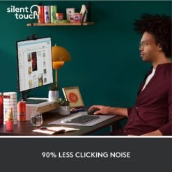 Logitech Signature M650 Wireless Mouse Bluetooth and USB 2-Year Battery, Silent Clicks, Customizable Side Buttons Black 12 Logitech Signature M650 Wireless Mouse Bluetooth and USB 2-Year Battery, Silent Clicks, Customizable Side Buttons Black - Image 5