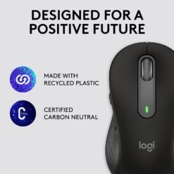 Logitech Signature M650 Wireless Mouse Bluetooth and USB 2-Year Battery, Silent Clicks, Customizable Side Buttons Black 11 Logitech Signature M650 Wireless Mouse Bluetooth and USB 2-Year Battery, Silent Clicks, Customizable Side Buttons Black - Image 4
