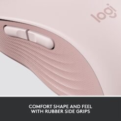 Logitech Signature M650 Wireless Mouse Bluetooth and USB 2-Year Battery, Silent Clicks, Customizable Side Buttons Rose Pink 12 Logitech Signature M650 Wireless Mouse Bluetooth and USB 2-Year Battery, Silent Clicks, Customizable Side Buttons Rose Pink - Image 3