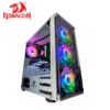 Redragon Wheel Jack GC-606 White RGB Gaming PC Case Cabinet, Mid Tower, Glass Front and Side 7 Redragon Wheel Jack GC-606 White