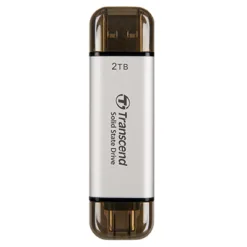 Transcend ESD310S 1TB Portable SSD with Dual Ports USB Type-A and USB Type-C - Image 3