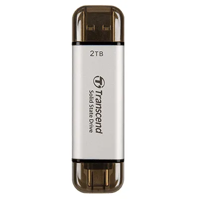 Transcend ESD310S 1TB Portable SSD with Dual Ports USB Type-A and USB Type-C - Image 3