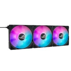 ASUS ROG Ryujin III 360 ARGB All-in-one Liquid CPU Cooler with 360mm Radiator. Asetek 8th gen Pump, 3X Magnetic 120mm ARGB Fans (Daisy Chain Design), 3.5” LCD Display 13 ASUS ROG Ryujin III 360