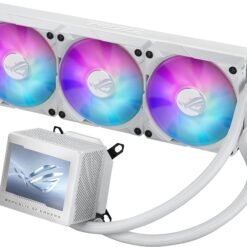 ASUS ROG Ryujin III 360 ARGB All-in-one Liquid CPU Cooler White with 360mm Radiator. Asetek 8th gen Pump, 3X Magnetic 120mm ARGB Fans (Daisy Chain Design), 3.5” LCD Display 10 ASUS ROG Ryujin III 360 ARGB All-in-one Liquid CPU Cooler White with 360mm Radiator. Asetek 8th gen Pump, 3X Magnetic 120mm ARGB Fans (Daisy Chain Design), 3.5” LCD Display - Image 5