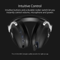 ASUS ROG Delta S Wireless Gaming Headset Lightweight with 2.4 GHz and Bluetooth connectivity, 50 mm ASUS Essence drivers 13 ASUS ROG Delta S Wireless