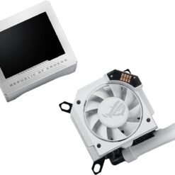 ASUS ROG Ryujin III 360 ARGB All-in-one Liquid CPU Cooler White with 360mm Radiator. Asetek 8th gen Pump, 3X Magnetic 120mm ARGB Fans (Daisy Chain Design), 3.5” LCD Display 9 ASUS ROG Ryujin III 360 ARGB All-in-one Liquid CPU Cooler White with 360mm Radiator. Asetek 8th gen Pump, 3X Magnetic 120mm ARGB Fans (Daisy Chain Design), 3.5” LCD Display - Image 4