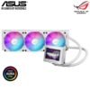 ASUS ROG Ryujin III 360 ARGB All-in-one Liquid CPU Cooler White with 360mm Radiator. Asetek 8th gen Pump, 3X Magnetic 120mm ARGB Fans (Daisy Chain Design), 3.5” LCD Display 14 ASUS ROG Ryujin III 360 ARGB All-in-one Liquid CPU Cooler White