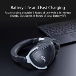 ASUS ROG Delta S Wireless Gaming Headset Lightweight with 2.4 GHz and Bluetooth connectivity, 50 mm ASUS Essence drivers 11 ASUS ROG Delta S Wireless Gaming Headset Lightweight with 2.4 GHz and Bluetooth connectivity, 50 mm ASUS Essence drivers - Image 5