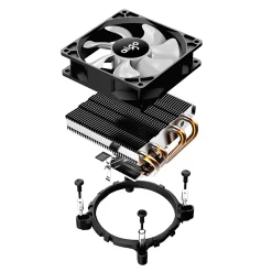 Alternative view of aigo CC94 RGB CPU water cooler radiator 3Pin Intel AMD Supported