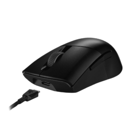 ASUS ROG Keris Wireless AimPoint lightweight 75-gram Wireless RGB Gaming Mouse 36,000 dpi ROG AimPoint optical sensor, tri-mode connectivity 7 ASUS ROG Keris Wireless AimPoint