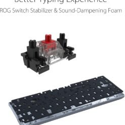 ASUS ROG Falchion Ace 65% Compact Gaming keyboard with pre-lubed ROG NX RED Mechanical switches (M602) 8 ASUS ROG Falchion Ace 65% Compact Gaming keyboard with pre-lubed ROG NX RED Mechanical switches (M602) - Image 3