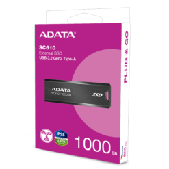 ADATA SC610 1TB External SSD Small USB Size Portable SSD 500MB /S USB 3.2 Gen2 - Image 5