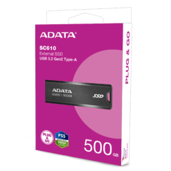 ADATA SC610 500GB External SSD Small USB Size Portable SSD 500MB /S USB 3.2 Gen2 12 ADATA SC610 500GB External SSD Small USB Size Portable SSD 500MB /S USB 3.2 Gen2 - Image 6