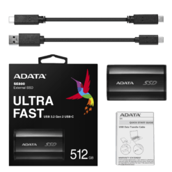ADATA SE800 512GB External Solid State Drive  USB 3.2 Gen 2 Type-C Up to 1000 MB/s - Image 7