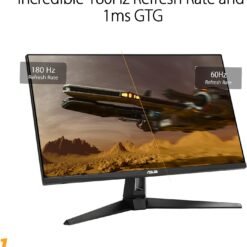 ASUS TUF Gaming VG27AQ3A 27inch 180Hz IPS Gaming Monitor QHD(2560x1440) Fast IPS, ELMB Sync, 1ms (GTG), Freesync Premium™, G-Sync compatible 8 ASUS TUF Gaming VG27AQ3A 27inch 180Hz IPS Gaming Monitor QHD(2560x1440) Fast IPS, ELMB Sync, 1ms (GTG), Freesync Premium™, G-Sync compatible - Image 3