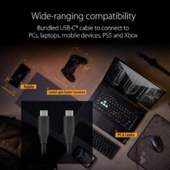 ASUS TUF Gaming A1 (ESD-T1A) SSD Enclosure USB-C 3.2 Gen 2x1, dual M.2 NVMe PCIe and SATA interfaces 9 ASUS TUF Gaming A1