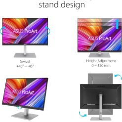 ASUS ProArt Display PA278CGV 27 inch 144Hz QHD Professional Monitor IPS, QHD (2560 x 1440), 95% DCI-P3, Color Accuracy ΔE < 2, Calman Verified 10 ASUS ProArt Display PA278CGV 27 inch 144Hz QHD Professional Monitor IPS, QHD (2560 x 1440), 95% DCI-P3, Color Accuracy ΔE < 2, Calman Verified - Image 5